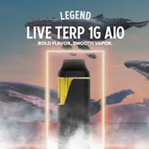 LEGEND CANNABIS - GMO Live Terpene 1g AIO