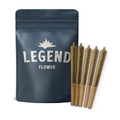 Pre-Rolls | THCa and Terpene Infused | Legend | Papple Blossom | 5pk | 2.5g