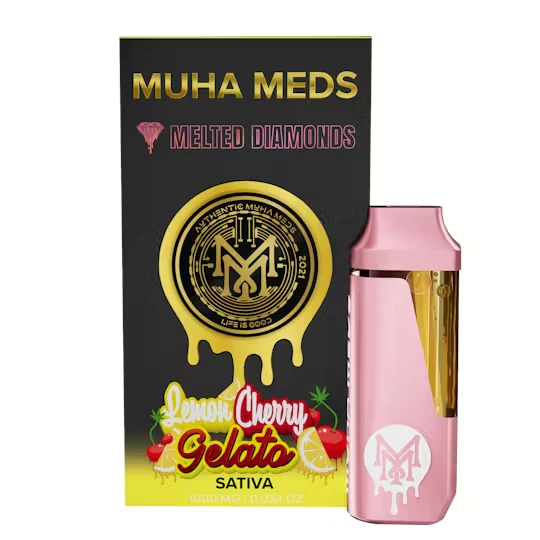 Muha Meds - Muha Meds - Melted Diamond Lemon Cherry Gelato 1G Disposable Main Image