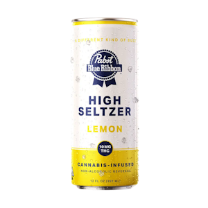 Pabst Labs - Lemon | High Seltzer 12oz (Single) 10mg THC | Pabst Labs