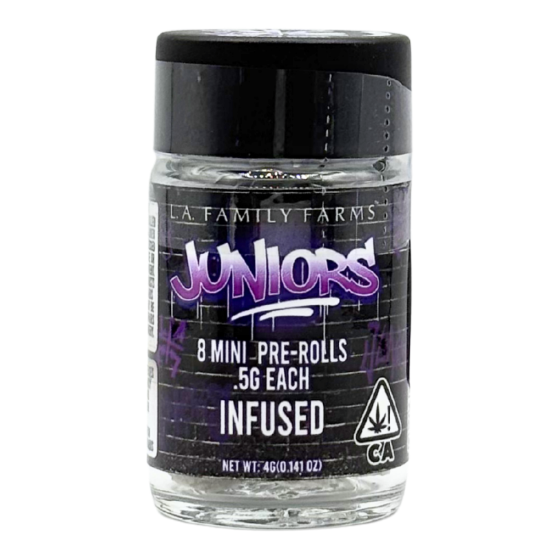 Juniors - Lemon Banger X Lemon Z - Infused Preroll Pack - 8pk - 4.0g