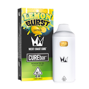 Lemon Burst (S) | 1g All In One CUREbar | West Coast Cure