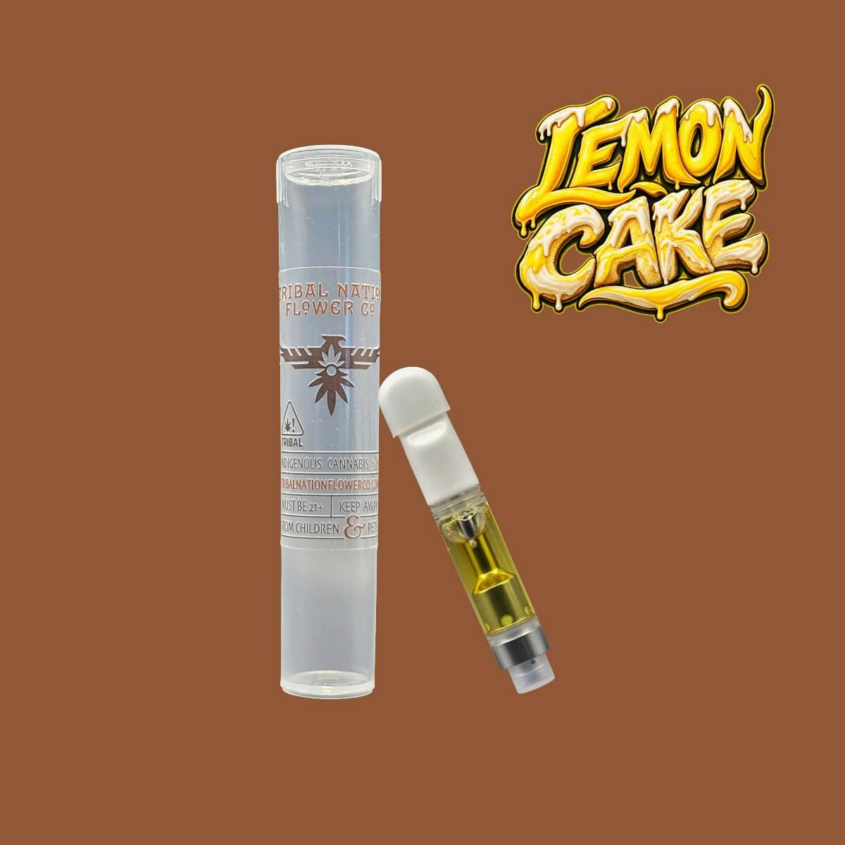 Tribal Nation Flower Company - TNFC Cart 1g- Lemon Cake Main Image