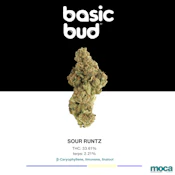 Basic Bud - 1/8th Bag - Sour Runtz