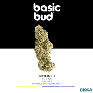 Basic Bud - Basic Bud - 1/8th Bag - White Runtz