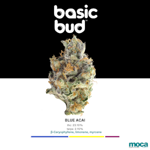 Basic Bud - Basic Bud - 1/8th Bag - Blue Acai