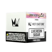 Lemon Cherry Gelato (H)  | 1g Live Resin Sugar | West Coast Cure