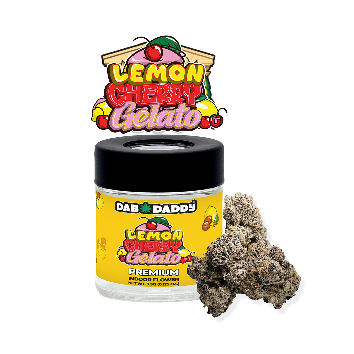 CBXE×CBGハーブ3g レモンチェリージェラート Lemon Cherry Gelato 3.5g - Los Angeles Dispensary Menu -