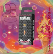 Giggles- Lemon Cherry Gelato 2g Hash Rosin Infused Disposable