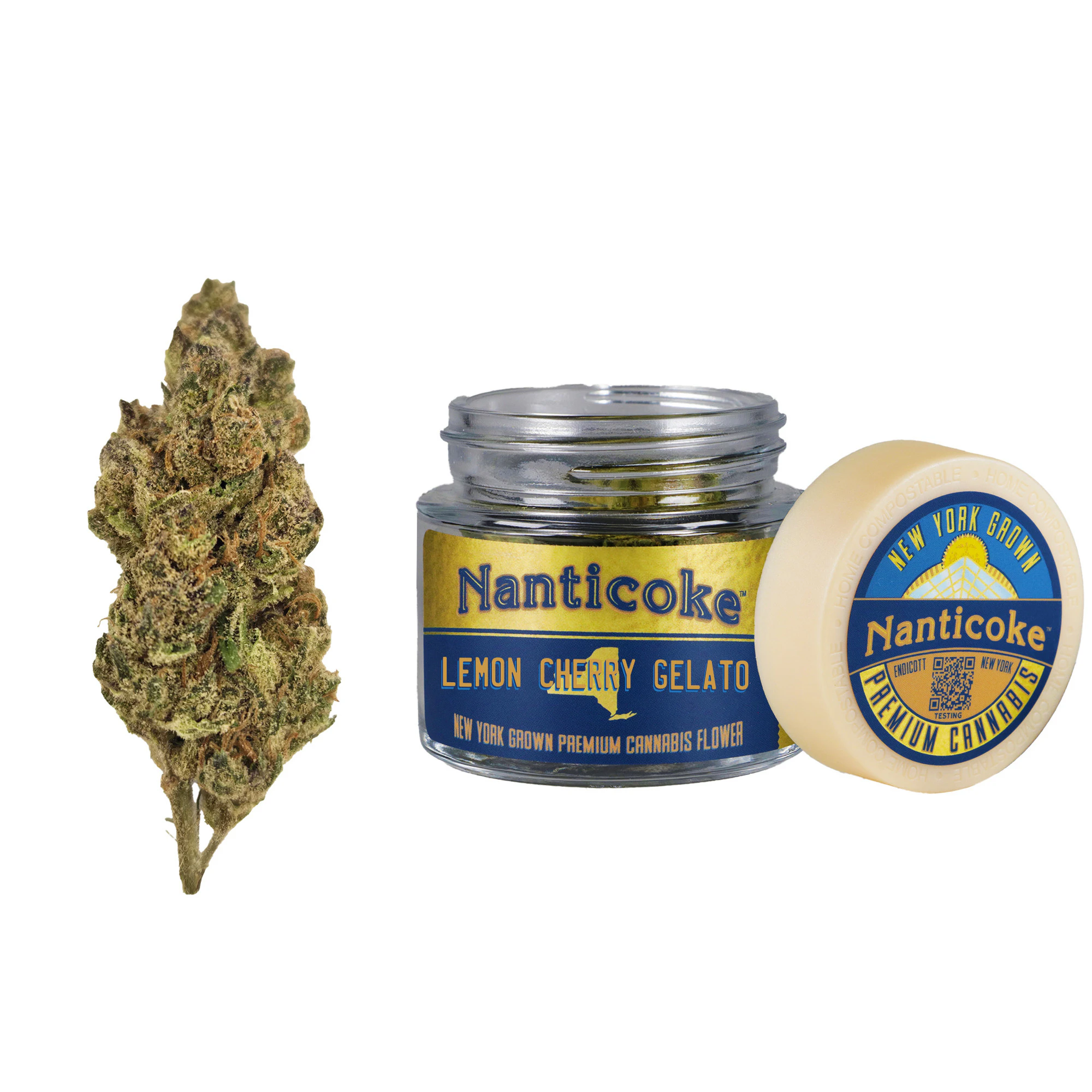 Nanticoke - Lemon Cherry Gelato 3.5g Flower Jar Main Image