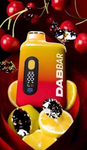 DABWOODS - Dabwoods - Lemon Cherry Gelato - 1g All-In-One DabBar Liquid Live Diamonds Vape
