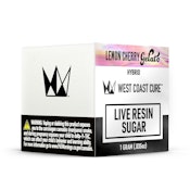 West Coast Cure Lemon Cherry Gelato Live Resin Sugar 1.0g