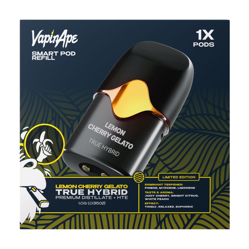 Lemon Cherry Gelato 1g Smart Pod Refill - VAPIN APE