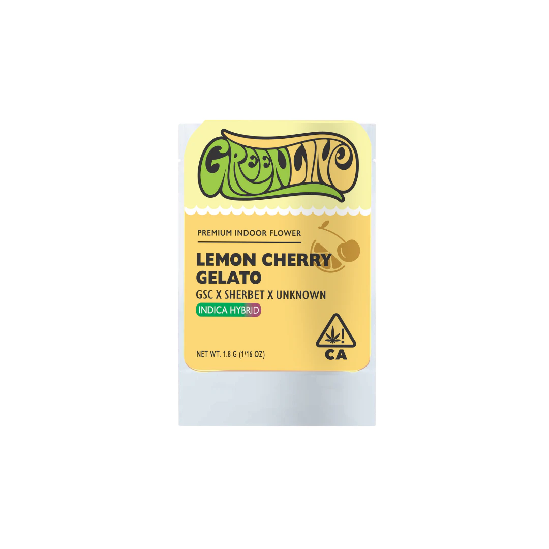 Greenline - Greenline | Indoor Flower | Lemon Cherry Gelato | 1.8g Main Image