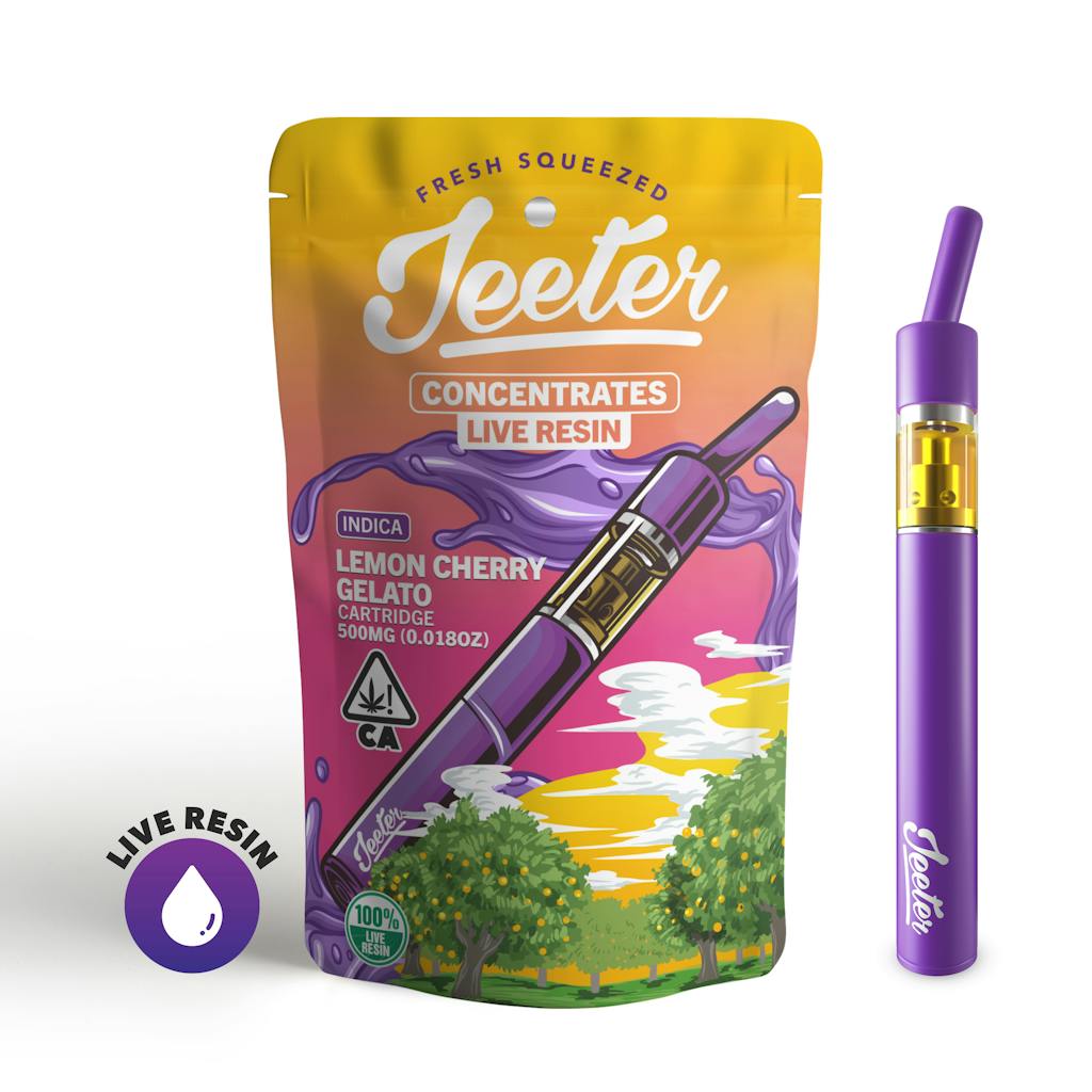 Jeeter Juice Lemon Cherry Gelato Live Resin Disposable St