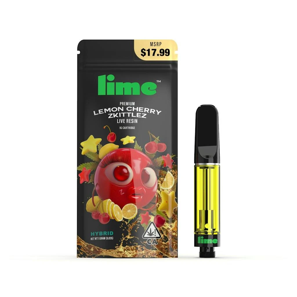Lime - Lime Lemon Cherry Z Live Resin Cartridge 1.0g Main Image