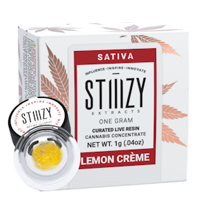 STIIIZY - Lemon Creme (S) | 1g Curated Live Resin | Stiiizy
