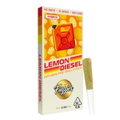 Fuzzies Originals Lemon Diesel Infused 5-Pack Pre-Rolls 2.5g