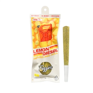 FUZZIES - Fuzzies Originals Lemon Diesel Infused Pre-Roll 1.0g