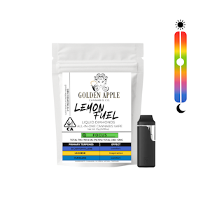 Golden Apple Cannabis Co. - Lemon Fuel Liquid Diamonds All-In-One Vaporizer 1g