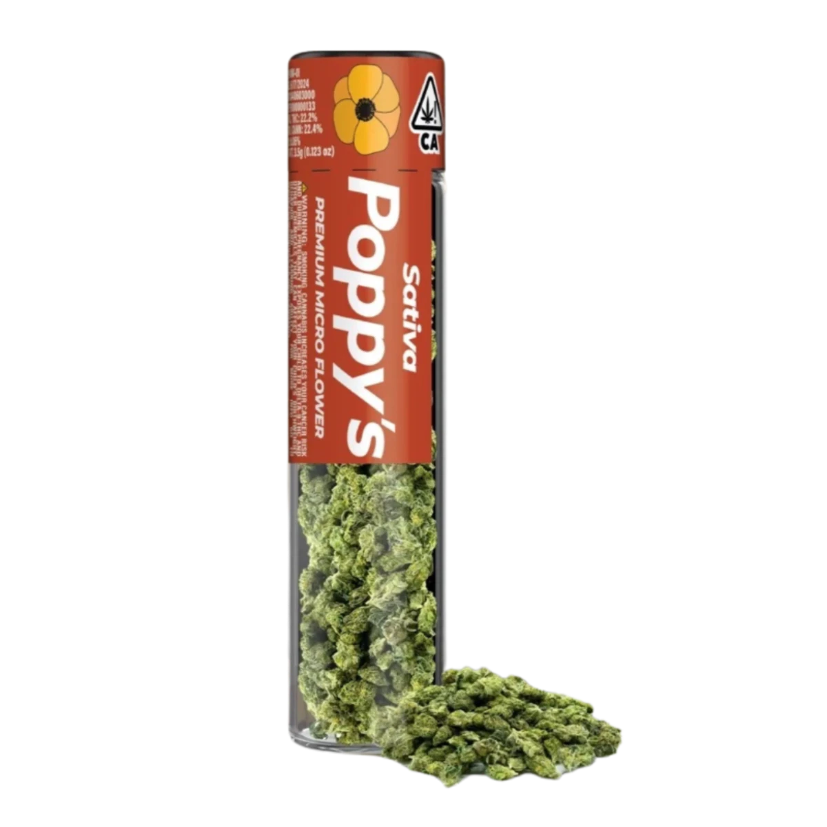 Poppy’s - Lemon Haze (S) | 3.5g Premium Micro Flower | Poppy's Main Image