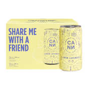 Lemon Lavender | 8oz (6pk) 2:4 THC:CBD Social Tonic Beverage | Cann Social Tonic