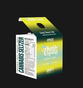 Highly Casual - Highly Casual- Lemon Lime 5mg