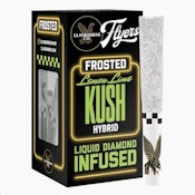 CLAYBOURNE CO: Lemon Lime Kush .5g Frosted Infused Prerolls 5pk/2.5g (H)