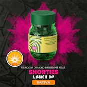 Lemon OG (S) 4pk x 0.7g - 2.8g - Shorties - Diamond Infused - Prerolls - Bodega Boyz