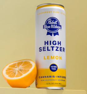 Pabst (PBR) - PABST | PBR Infused High Seltzer - LEMON | 10mg | 4 Pack