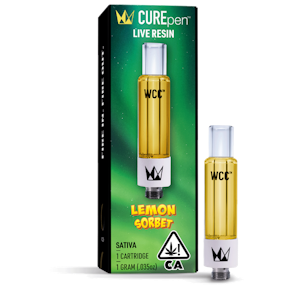 WEST COAST CURE - Lemon Sorbet (S) | 1g Live Resin Vape Cartridge | West Coast Cure