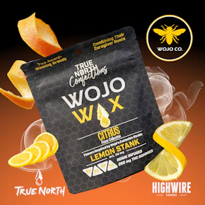 True North/WOJO Rosin Gummies Lemon Stank 200mg (4x50mg)