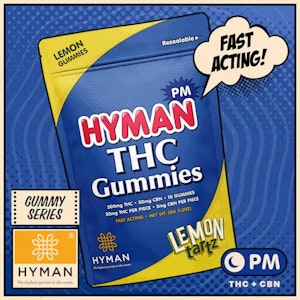HYMAN - Hyman - Lemon Tartz Gummies 200MG (10x20MG)