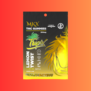MKX - MKX Tropix Gummies - Lemon Twist - 200mg