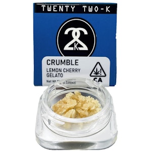 TWENTY TWO-K - 22K: Lemon Cherry Gelato 1g Crumble