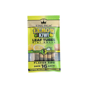 King Palm | Mini Rolls | Lemon Kiwi | 5 pack