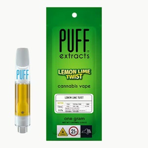 PUFF - Lemon Lime Twist | 1g Cartridge