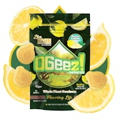 OGeez! | 10pk Live Rosin Gummies | Vegan Sweet Lemon | 100mg