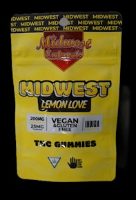 Midwest Extracts Lemon Love 200mg Gummy 8pk