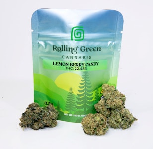 Rolling Green Cannabis - Rolling Green Cannabis - Lemon Berry Candy - 3.5g