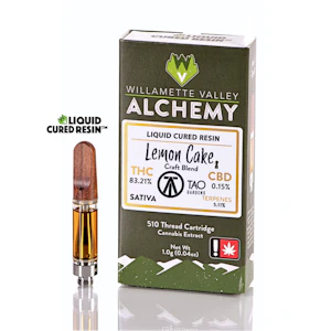 WILLAMETTE VALLEY ALCHEMY - Lemon Cake, Liquid Cured Resin, 1g