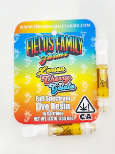 Fields Family farmz - Field Family Farmz - Lemon Cherry Gelato Live Resin - 1g