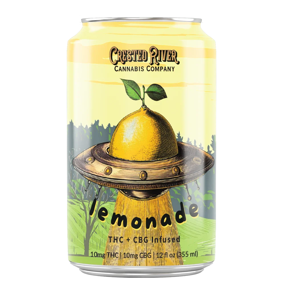 CRESTED RIVER - Crested River | Lemonade | 10mg THC:CBG Main Image
