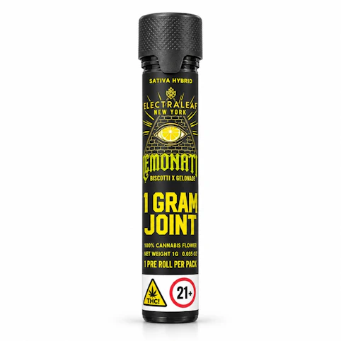 ElectraLeaf - Lemonatti-Sativa Dom Hybrid- 30.05% THC | 1g (Preroll) | Electraleaf  - AB0 BACK