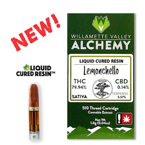 WILLAMETTE VALLEY ALCHEMY - Lemoncello, Liquid Cured Resin, 1g