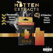 Mitten Extracts MAX Disposable Lemon Cherry Gelato 3g
