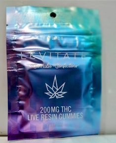 Levitate - Peach Live Resin Gummy 4pk - 200mg THC