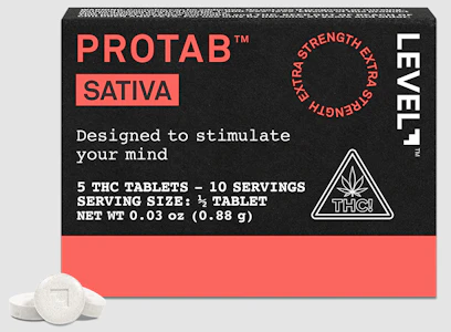 LEVEL+ - Level 10pk ProTab 250mg Sativa