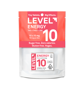 LEVEL+ - Level10 10pk Energy THCV:CBG