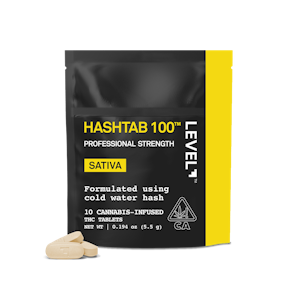 LEVEL - Level Hashtab - 100mg Single - Sativa
